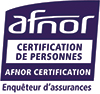 AFNOR Enquêteur d'assurance